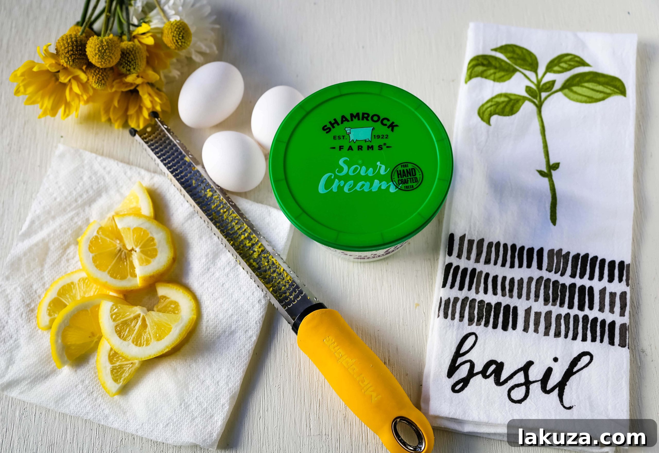 Sunshine Lemon Sheet Cake 6 Lemon Sheet Cake Recipe. Moist sour cream lemon sheet cake recipe with a fresh lemon cream cheese frosting. #lemonsheetcake #cake