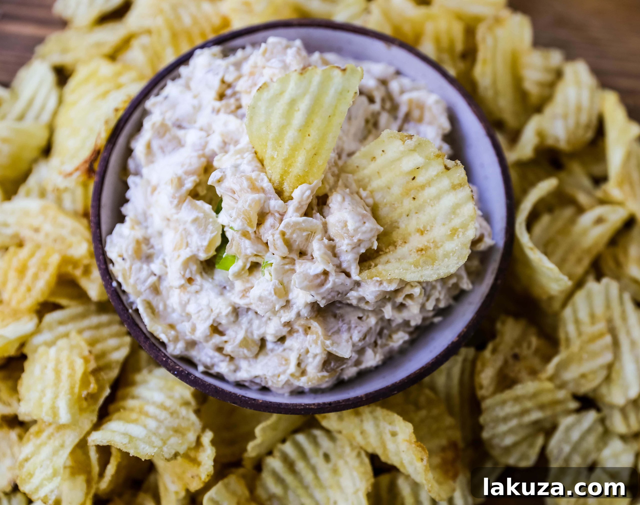 Caramelized Onion Dip 5 French Onion Dip Recipe The best homemade French onion dip made with caramelized onions, sour cream, mayo, and cream cheese. The perfect French onion dip recipe! www.modernhoney.com #frenchoniondip #frenchonion #dip #diprecipe #dips #appetizer