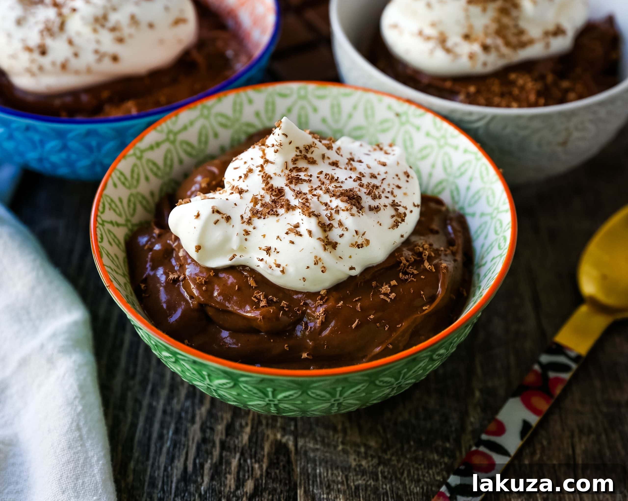 The Best Homemade Chocolate Pudding: A rich, decadent, and easy-to-make dessert with only 5 simple ingredients. Perfect for satisfying chocolate cravings.