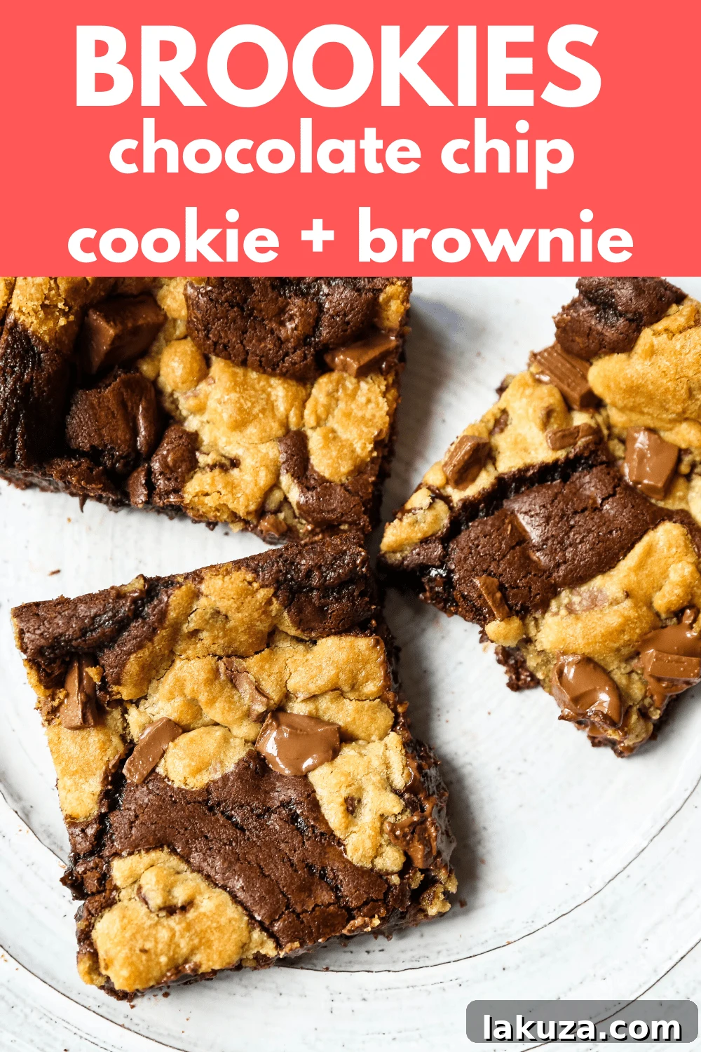 A stack of delicious brookie bars, perfect for sharing, showcasing the gooey chocolate and rich layers.