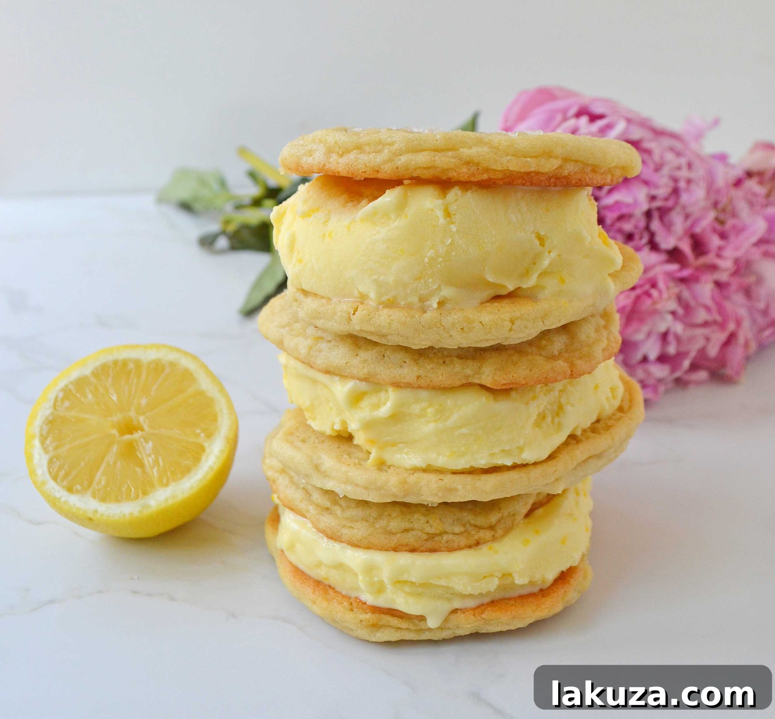 Lemon Zing Darling Delight 5 Pucker Up Buttercup Lemon Ice Cream by Modern Honey l www.modernhoney.com