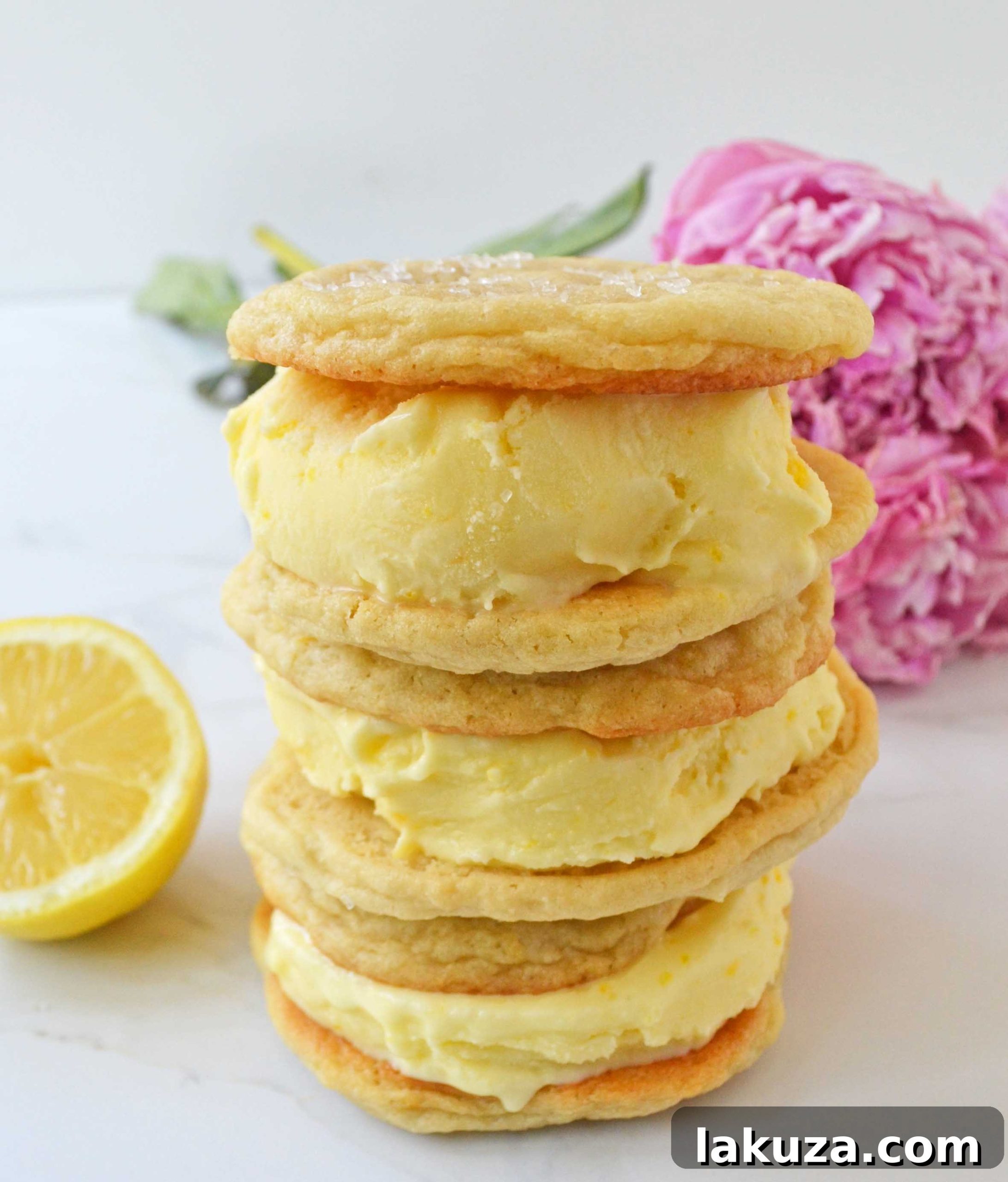 Lemon Zing Darling Delight 8 Pucker Up Buttercup Lemon Ice Cream by Modern Honey l www.modernhoney.com