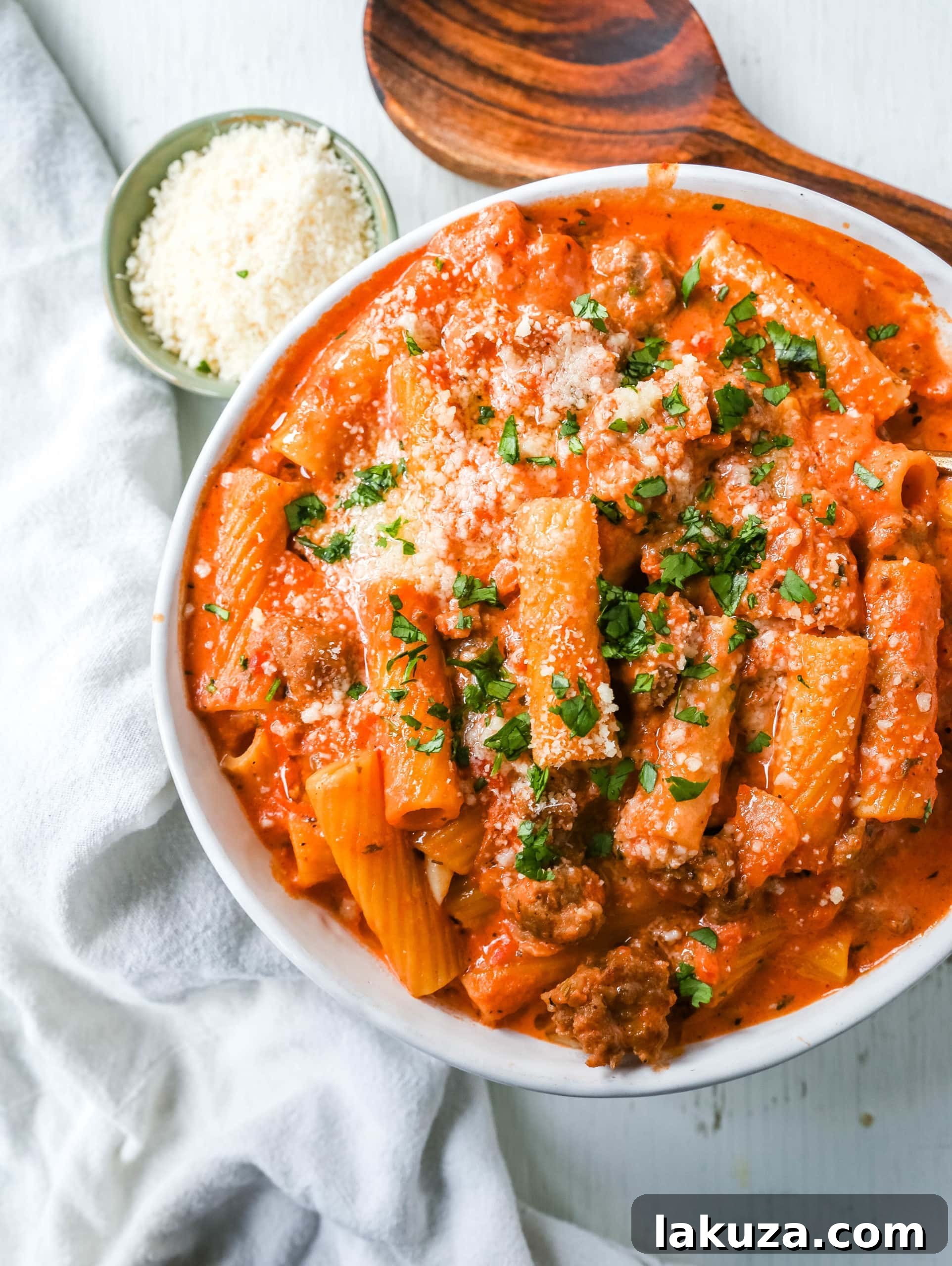 Creamy Sausage Rigatoni Pasta: A 'Date Me' Recipe for Rich, Homemade Flavor