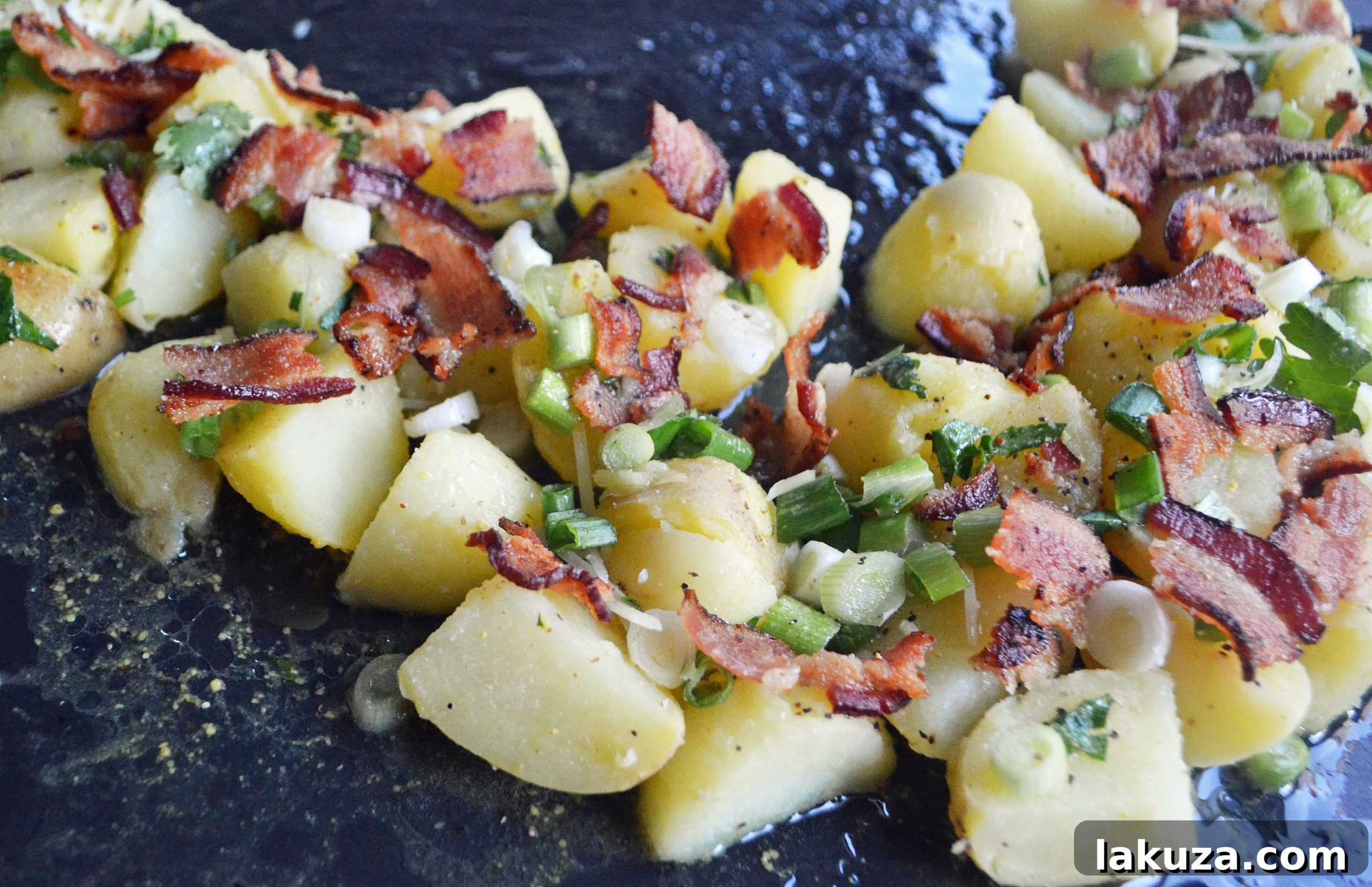 Potato Salad Reimagined 7 Delicious and light German Potato Salad with fresh ingredients.