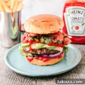 The Ultimate Burger. Tips and tricks for grilling up the perfect burger. How to make the best burger. How to grill a burger. Grilling a burger tips. #grilling #burger #burgers