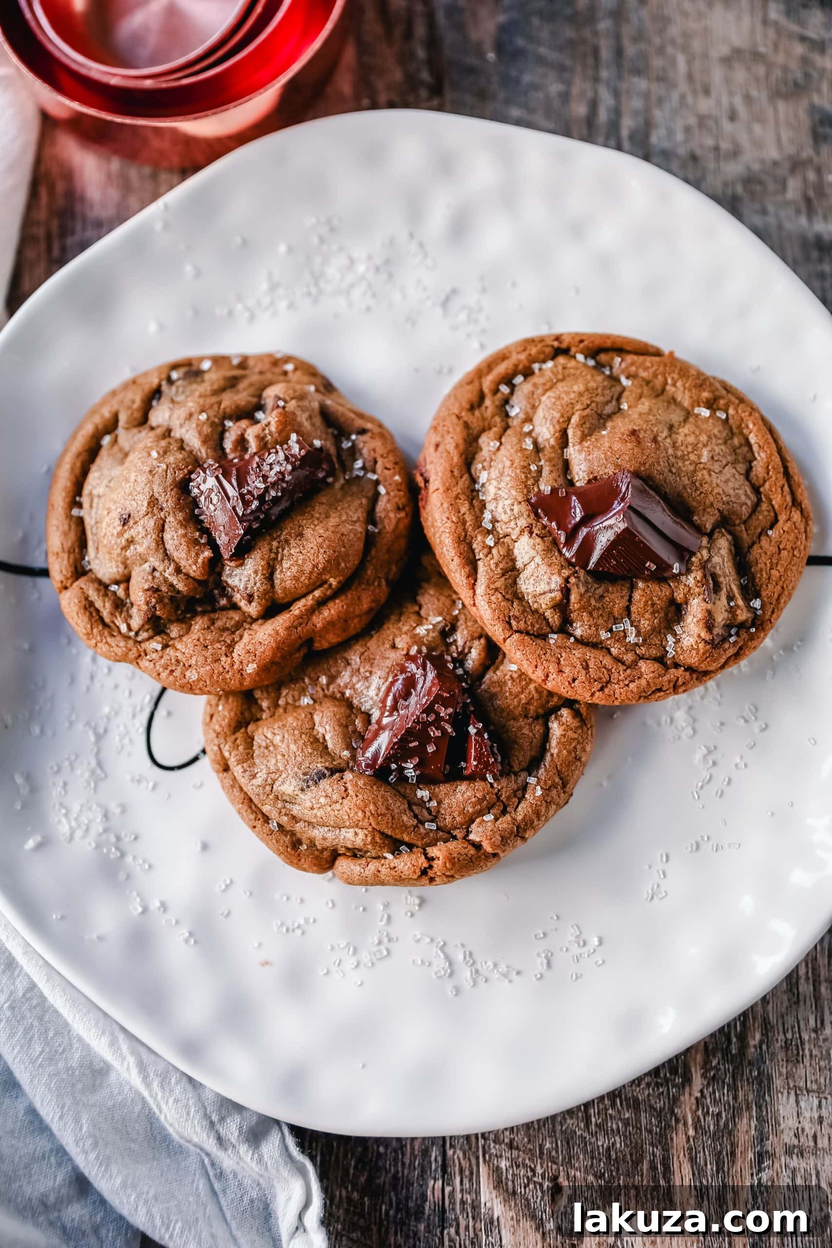 Spiced Molasses Cookies with Melty Chocolate Chunks 4 A festive spread featuring Chocolate Chunk Molasses Ginger Cookies, ideal for holiday gatherings and dessert tables.