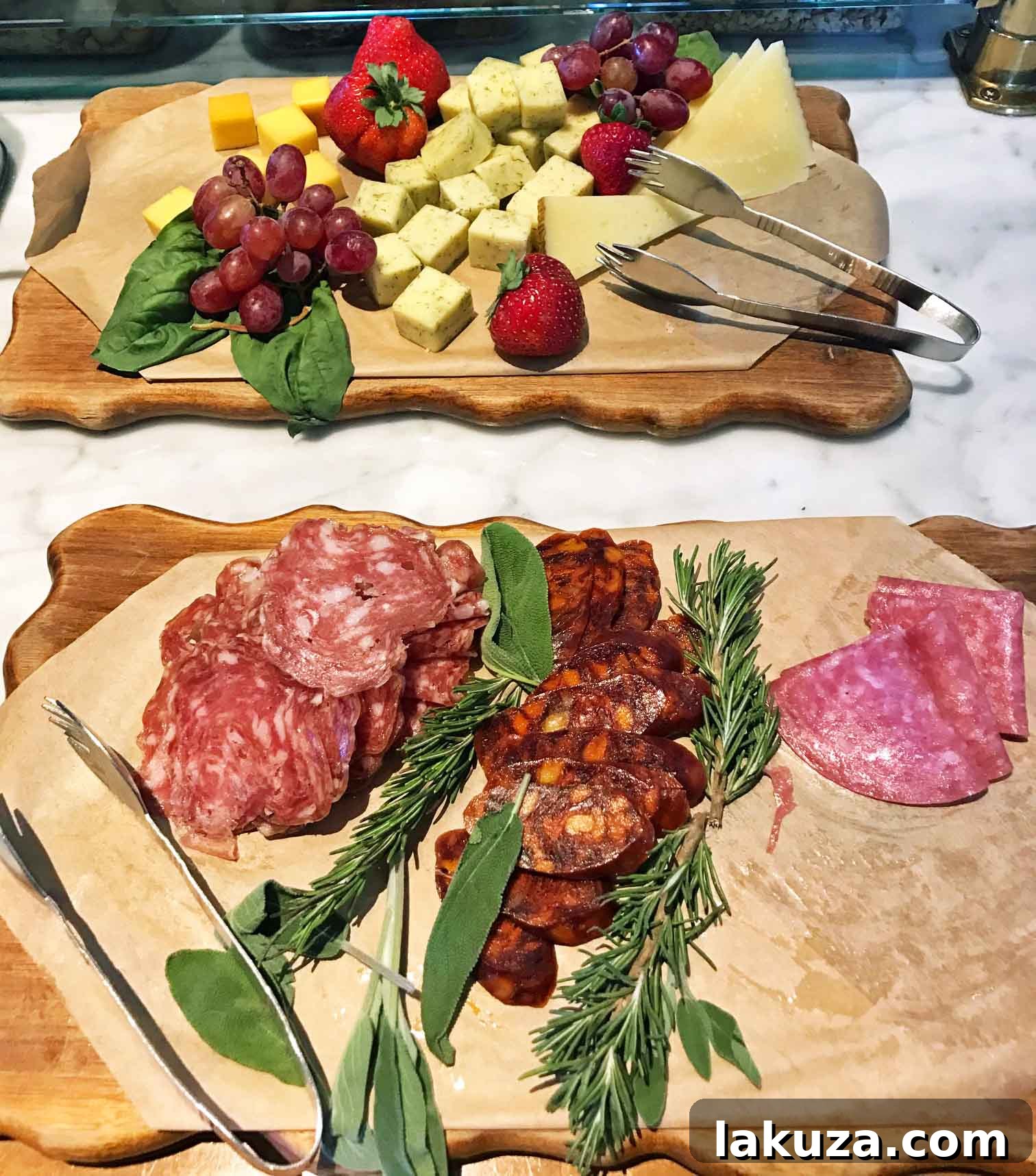 Proof at Troon North's lavish breakfast buffet, featuring fresh juices, specialty egg dishes, made-to-order omelets, waffles, and chocolate pancakes.