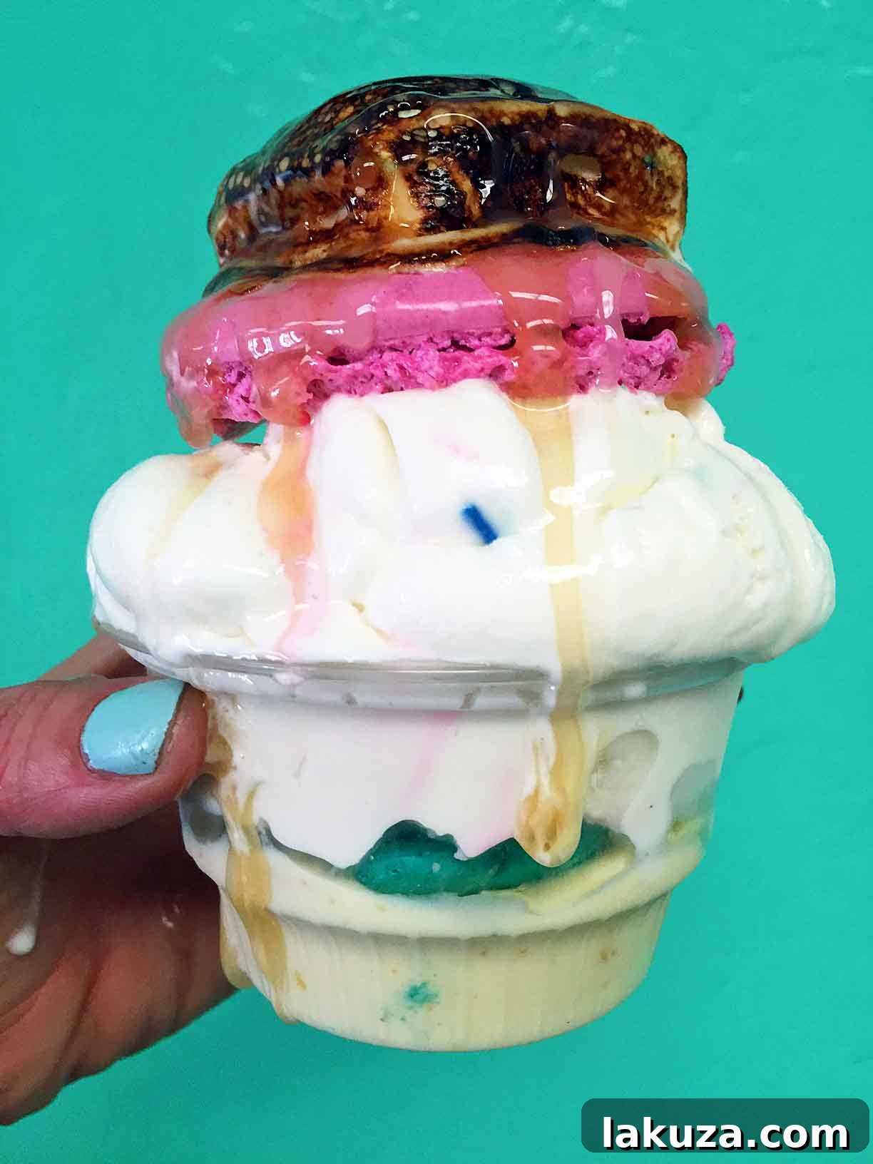 Fatty Daddy's in Scottsdale offers unique macaron-filled ice cream sundaes in a surprisingly unassuming strip center location, making it a must-visit for dessert lovers.