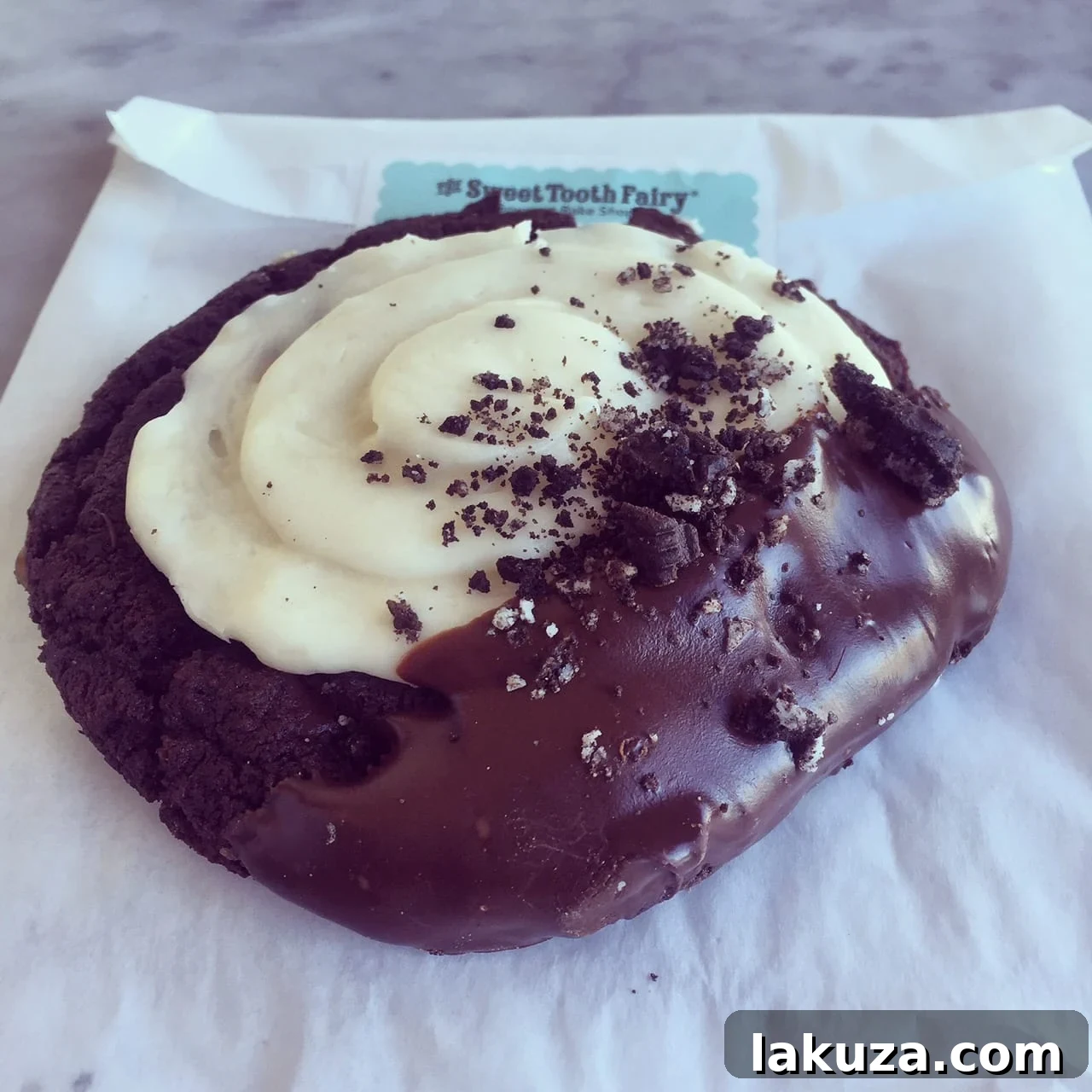 Sweet Tooth Fairy's delectable cookie, a testament to their award-winning bakery quality, perfect for satisfying any sweet craving in Arizona.