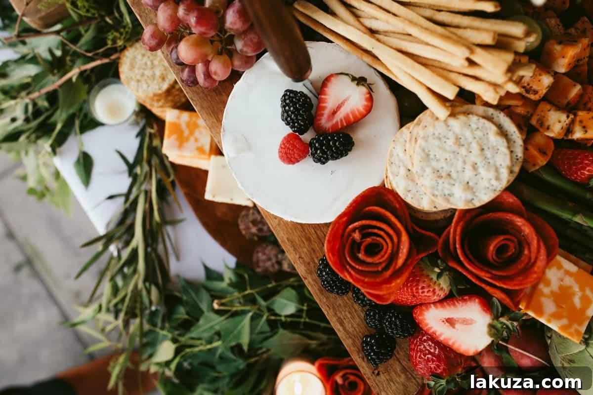 Close-up of delicious wedding reception appetizers