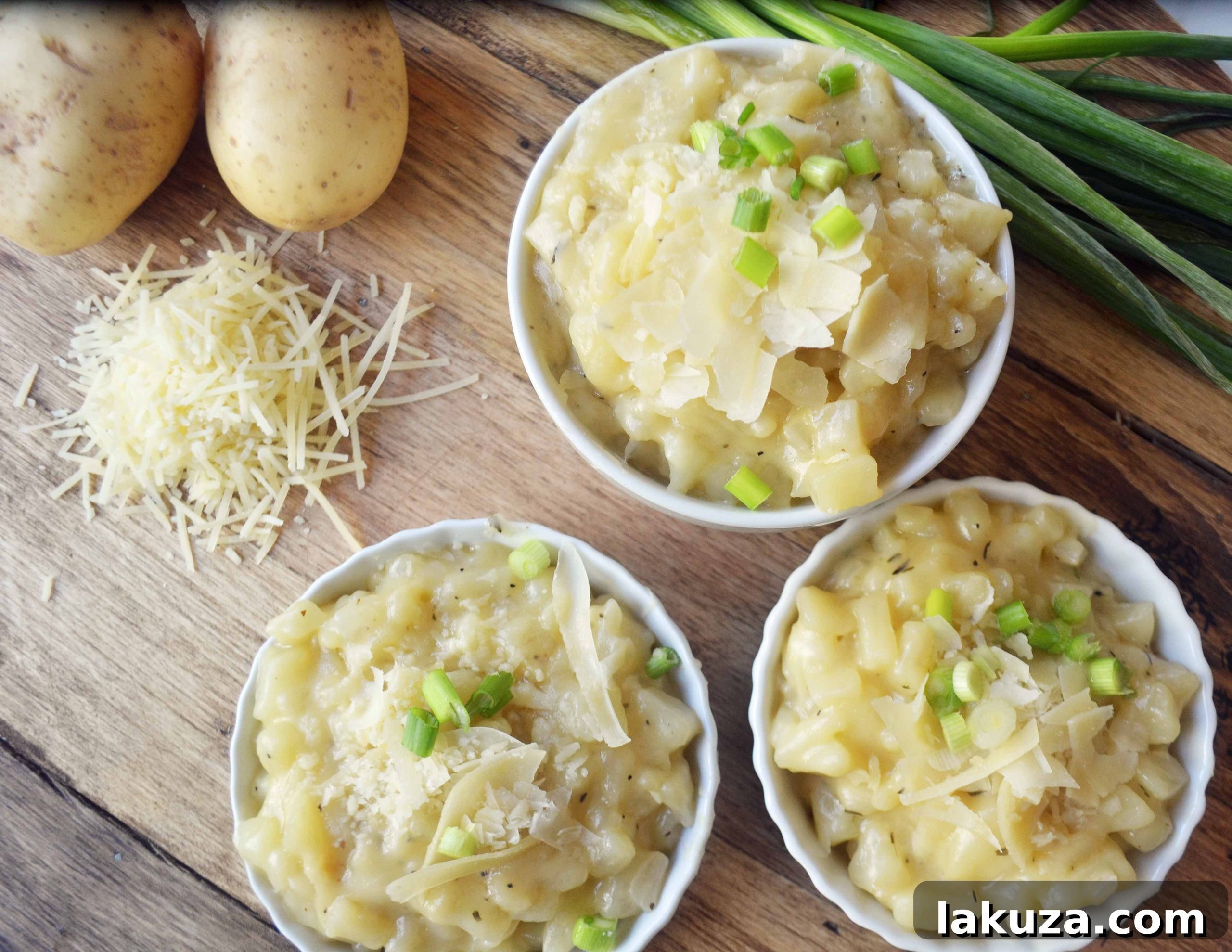 Parmesan Potato Risotto by Modern Honey l www.modernhoney.com