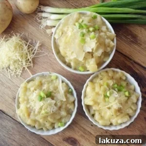 Parmesan Potato Risotto by Modern Honey l www.modernhoney.com