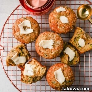 The Best Zucchini Muffins: Incredibly moist, flavorful muffins made with fresh zucchini. So good, you won't even taste the zucchini!