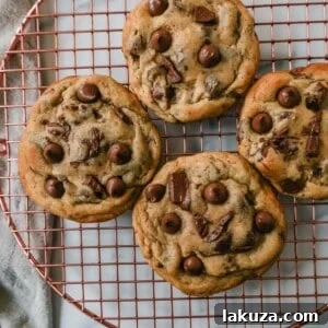 Irresistible Milk Chocolate Chip Delights 9 Thick, chewy milk chocolate chip cookies have the perfect chewy centers with a lot of melted chocolate and slightly crispy edges. The best milk chocolate chip cookie recipe!
