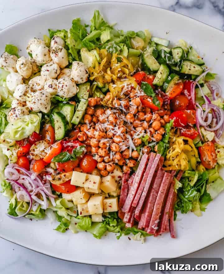 The Ultimate Italian Chopped Salad: A Flavor-Packed Antipasto Experience