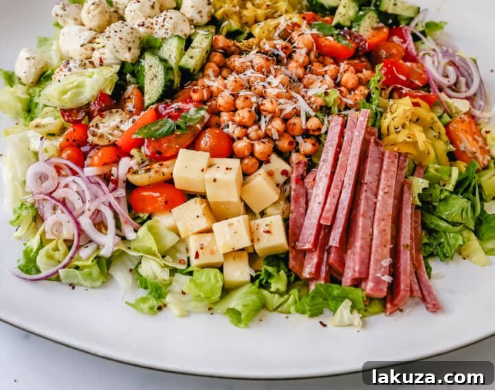 This Italian Chopped Salad is the perfect summer meal or side dish.