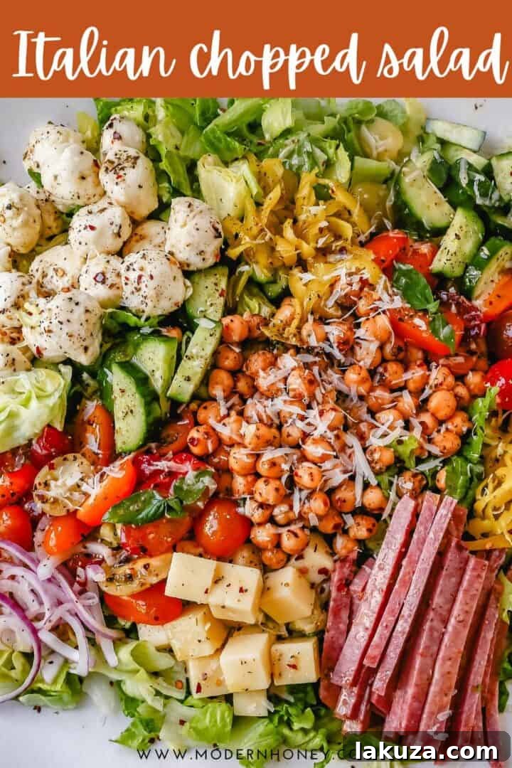 Delicious Italian Chopped Salad
