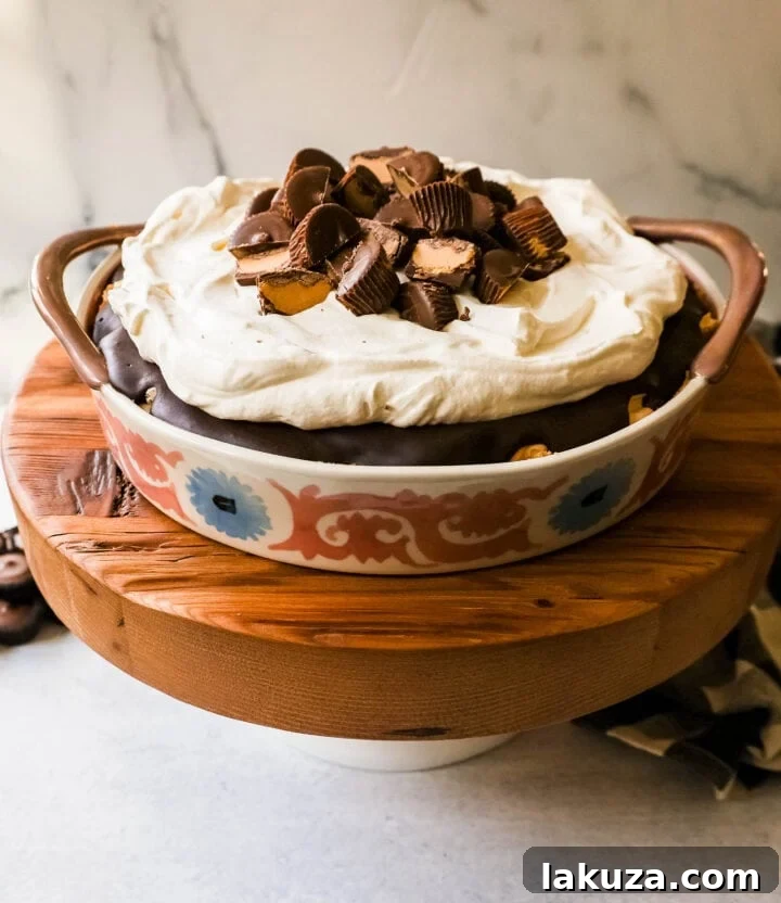A selection of ingredients for making No-Bake Chocolate Peanut Butter Pie