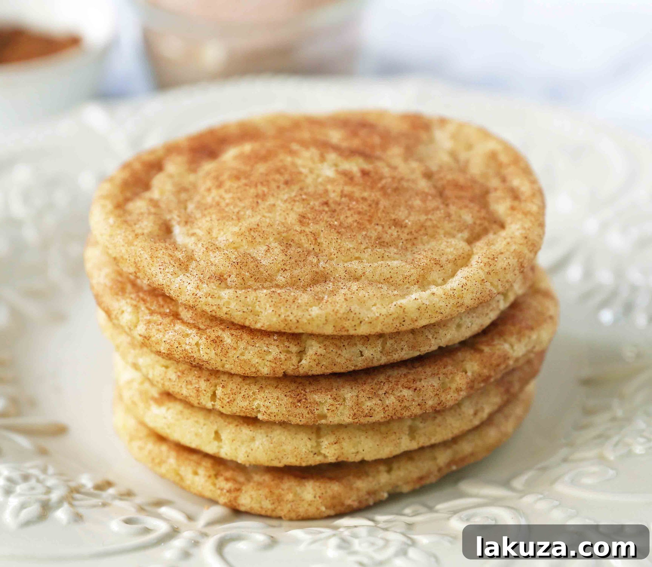The Best Snickerdoodle Cookie Recipe: Soft and chewy cinnamon-sugar cookies, a family recipe cherished for over 30 years, perfect for Christmas.