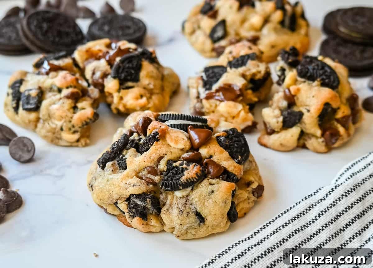 80 Irresistible Christmas Cookie Recipes 81 Bakery Style Oreo Cookies. Thick, soft bakery-style chocolate chip OREO cookies. Soft, chewy, and perfect for OREO lovers!