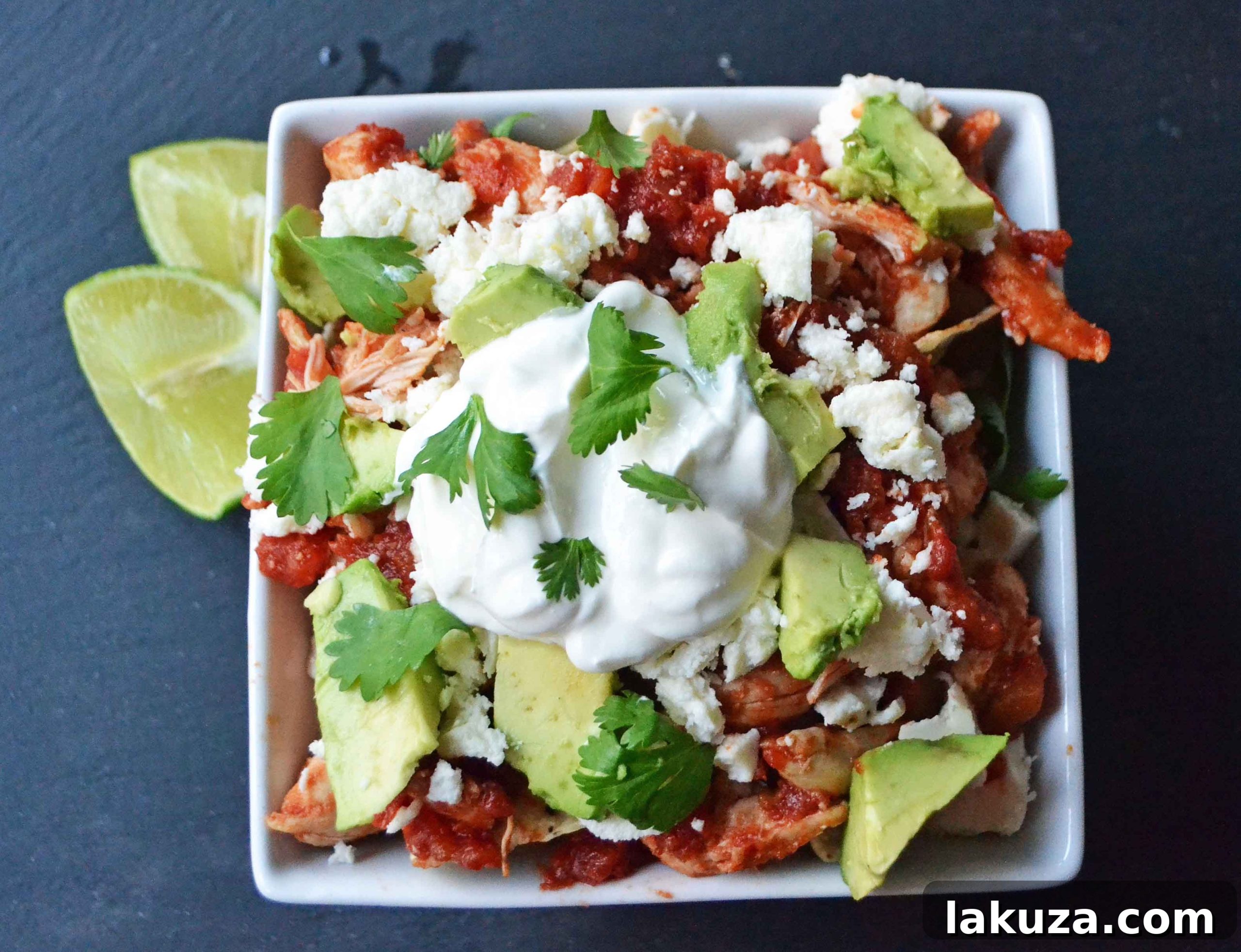 Effortless Chicken Chilaquiles 4 Quick 30-minute Chicken Chilaquiles recipe for dinner