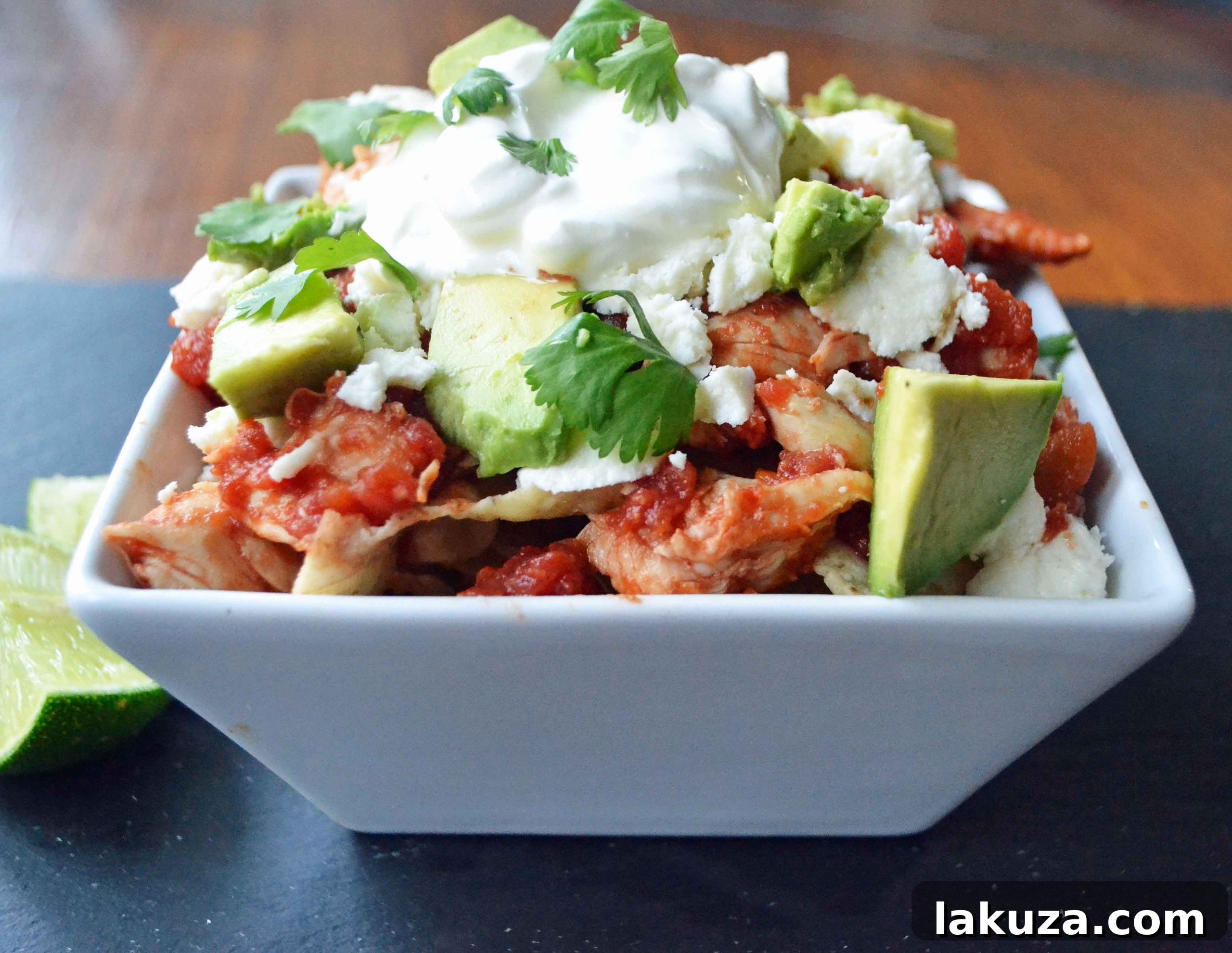 Effortless Chicken Chilaquiles 6 Gluten-Free Chilaquiles: A healthy and quick meal option
