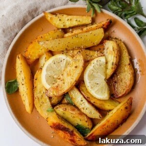Greek Roasted Potatoes