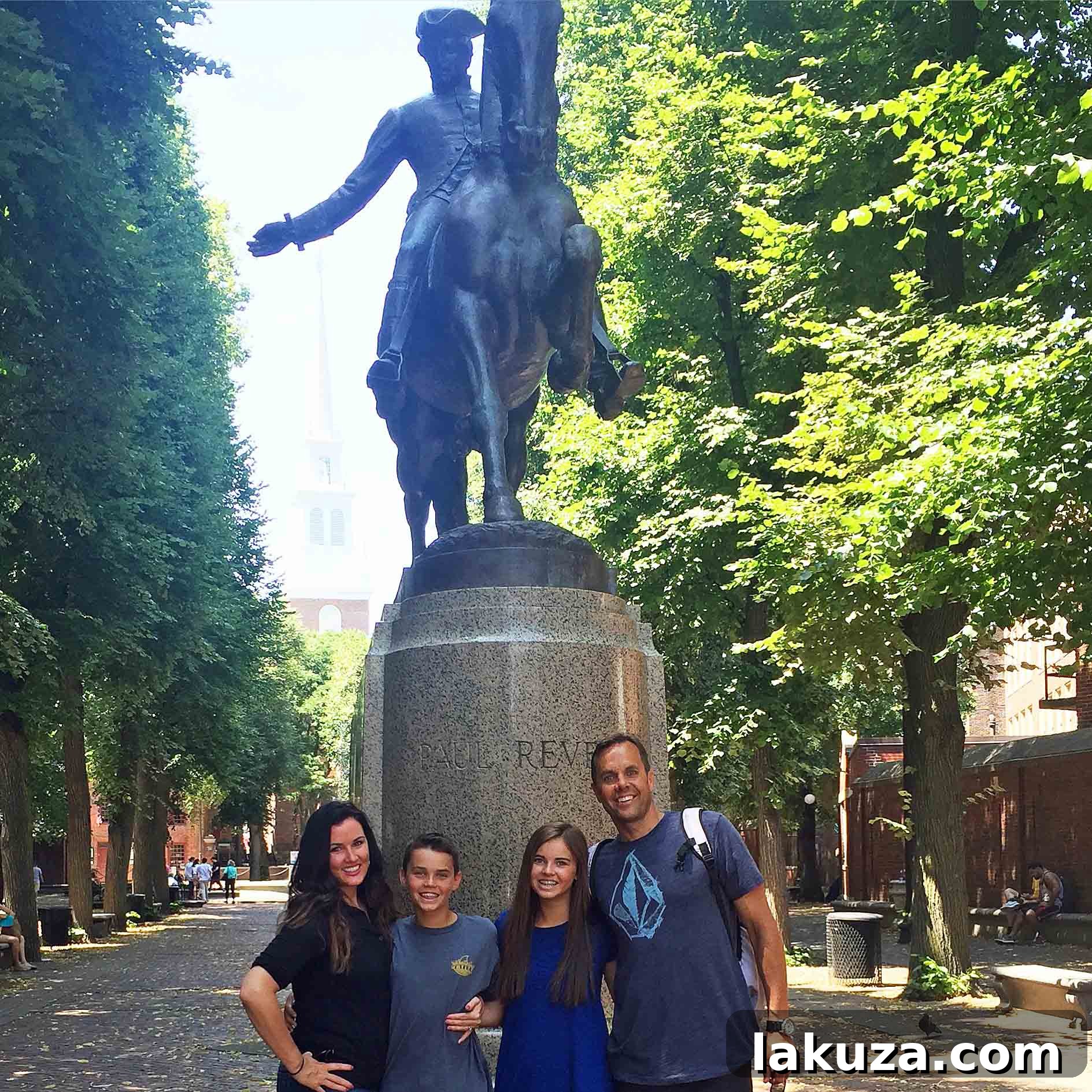 Explore Boston's Flavors and Unforgettable Sights 4 Iconic Paul Revere Statue in Boston's North End