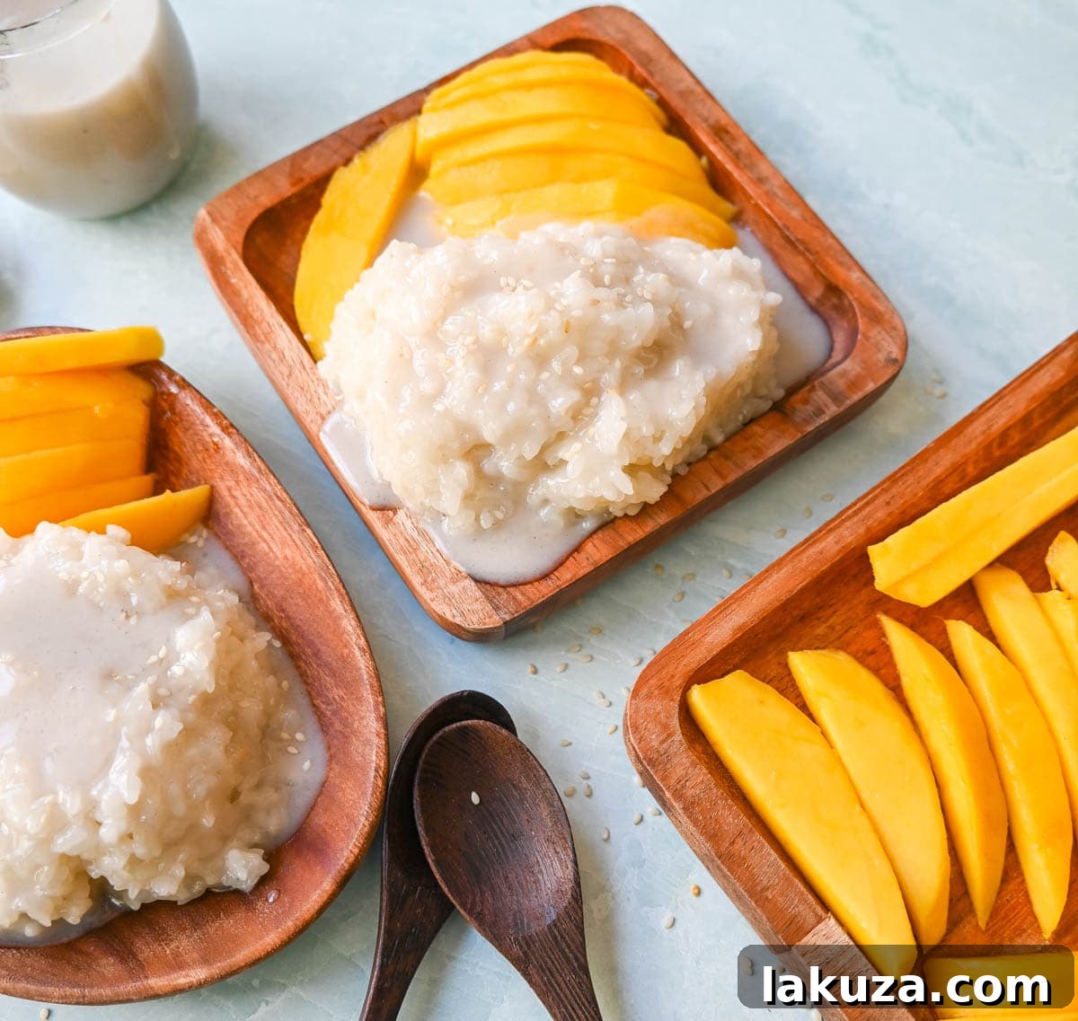 Heavenly Mango Delight 3 Quick, easy, and perfectly sweet homemade sticky rice with fresh mango. How to make this famous Thai mango sticky rice dessert with simple ingredients.