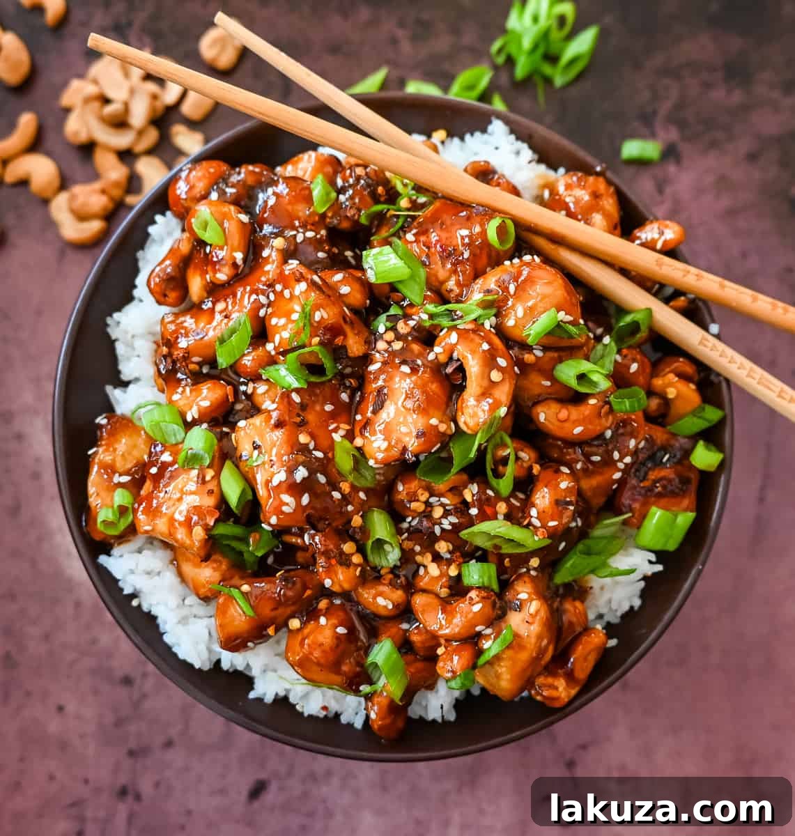 Golden Cashew Chicken Delight 4 How to make Better than Take Out Cashew Chicken at home. This quick and easy cashew chicken is made with chicken, crunchy cashews, in a velvety homemade stir fry sauce.