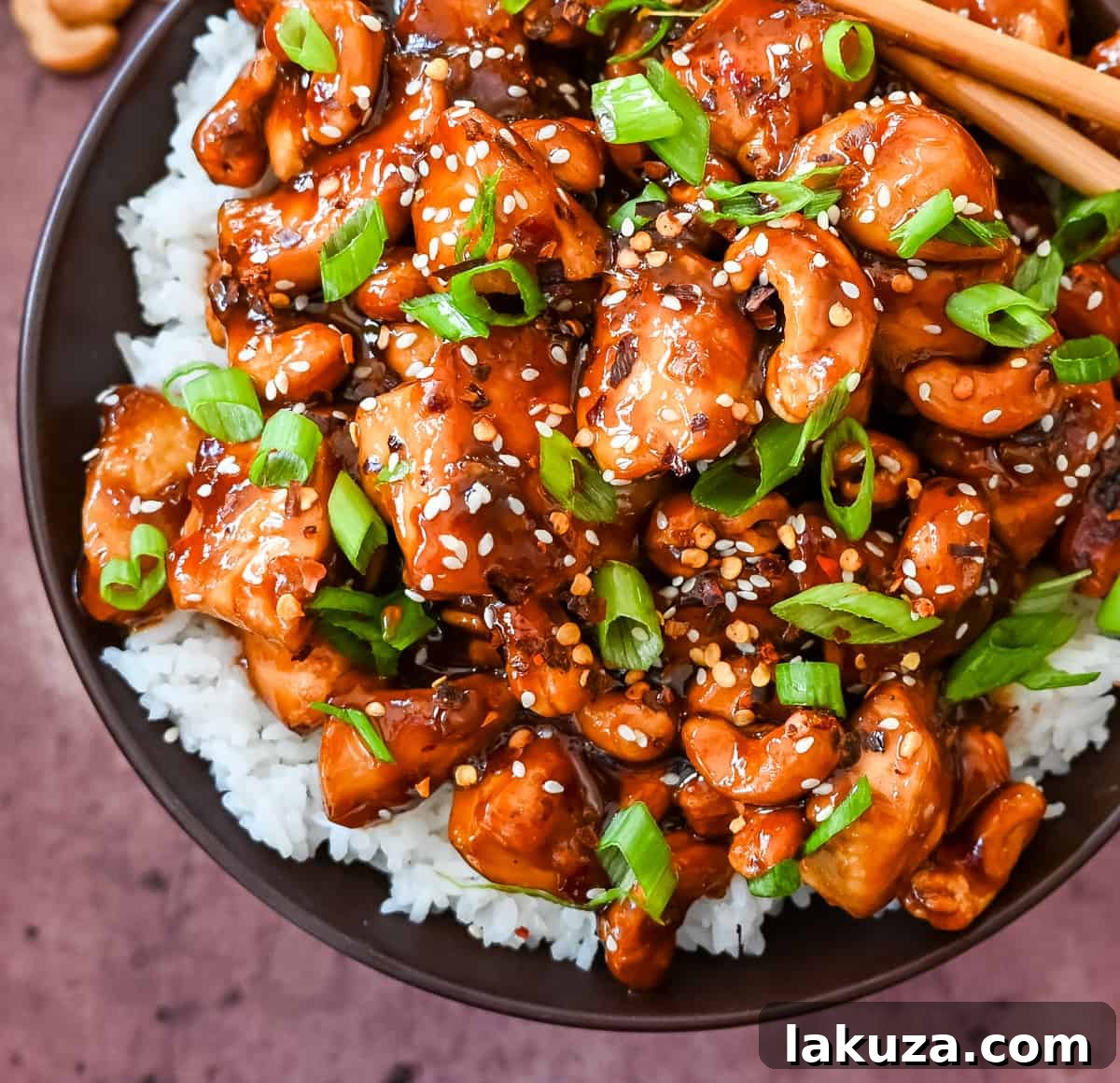 Golden Cashew Chicken Delight 5 How to make Better than Take Out Cashew Chicken at home. This quick and easy cashew chicken is made with chicken, crunchy cashews, in a velvety homemade stir fry sauce.