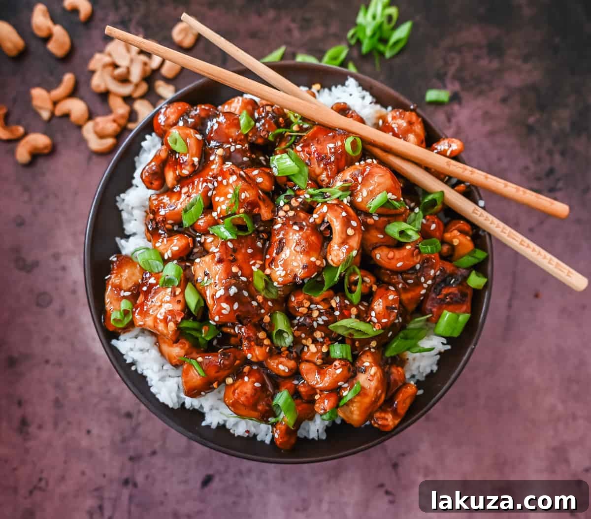 Golden Cashew Chicken Delight 6 How to make Better than Take Out Cashew Chicken at home. This quick and easy cashew chicken is made with chicken, crunchy cashews, in a velvety homemade stir fry sauce.