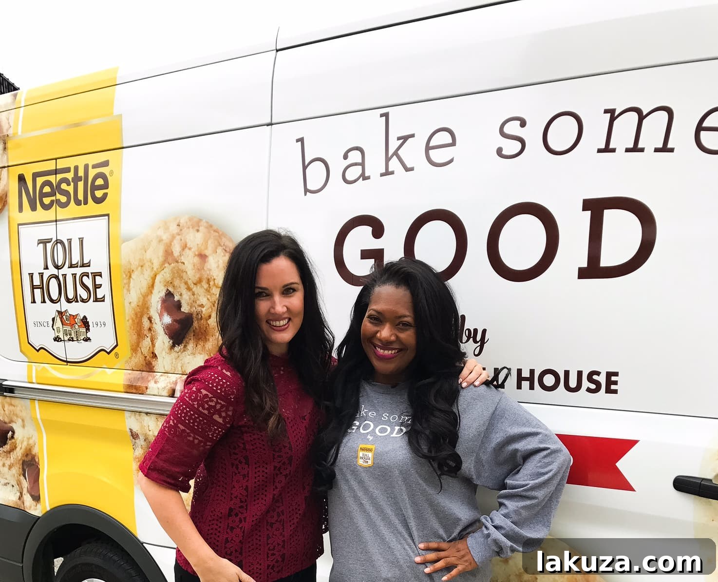 Melissa Stadler and Cherise delivering freshly baked goods as part of the Bake Some Good initiative in Chicago, showcasing heartwarming community engagement.