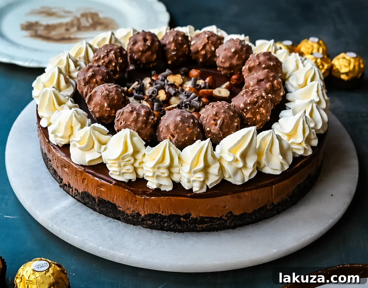 Decadent Nutella Dream Pie 2 Easy No-Bake Chocolate Nutella Cream Pie with an Oreo cookie crust. This creamy Nutella pie is so decadent and delicious!