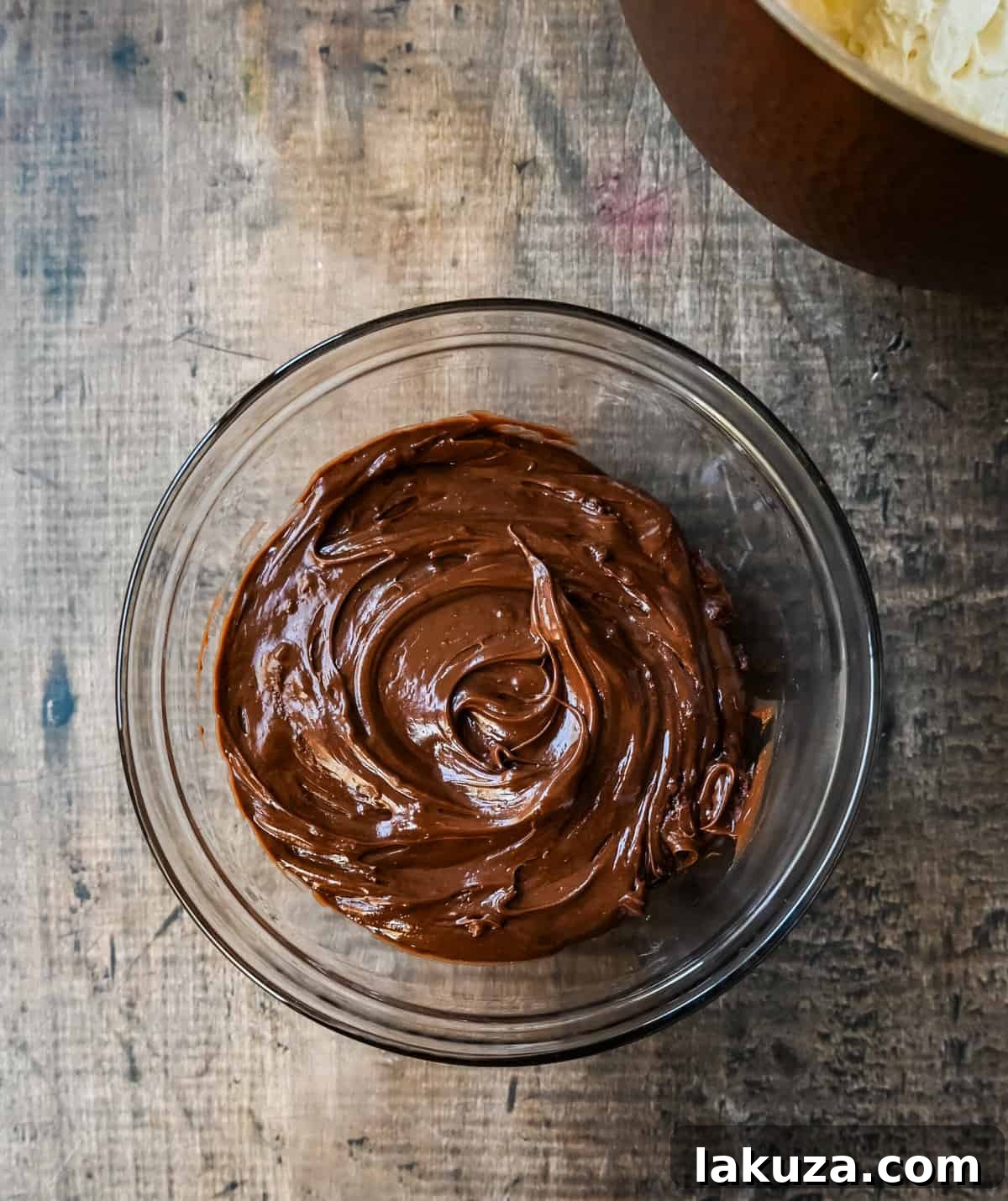 Decadent Nutella Dream Pie 7 Nutella and Cream Cheese Filling