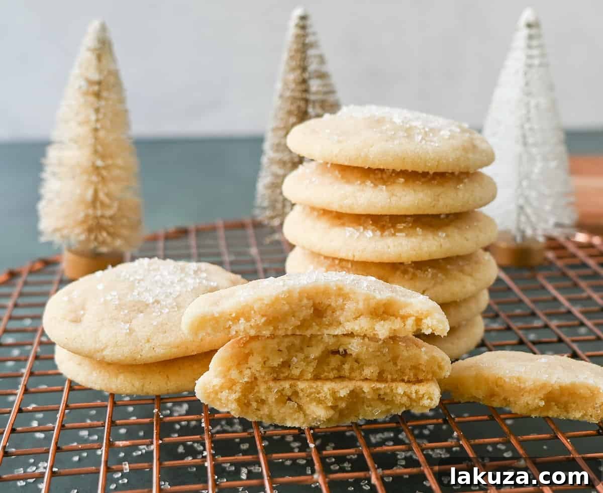 Best Soft Sugar Cookies. This is the best soft and chewy sugar cookie recipe that is so quick and easy. A classic sugar cookie recipe that doesn't even need frosting! 