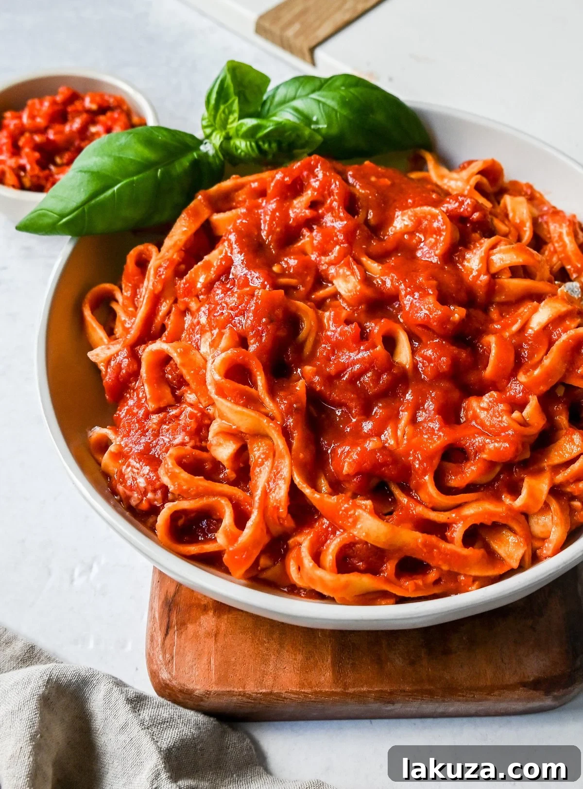 Mi Amor Spicy Pasta: Homemade Arrabbiata Sauce with Calabrian Chilies