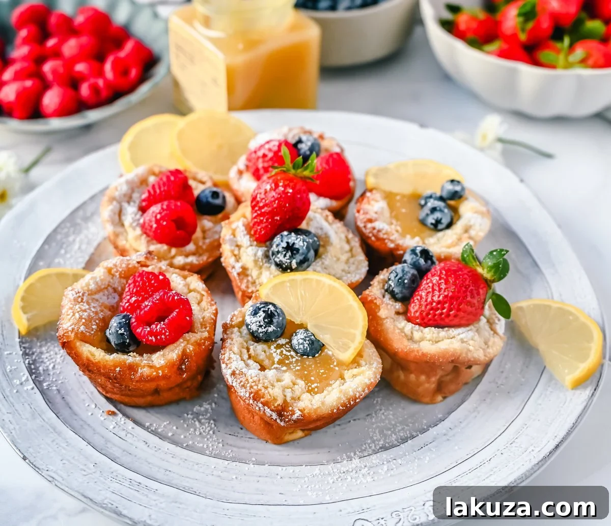 Individual Puffed Dutch Baby Pancake Bites 6 Mini Dutch Baby Pancakes (in a muffin tin). These mini, bite-size Dutch Baby pancakes are made the same way as traditional German pancakes but these are baked in muffin tins. These easy, golden and buttery mini puffed pancakes are perfect to serve to family and friends.