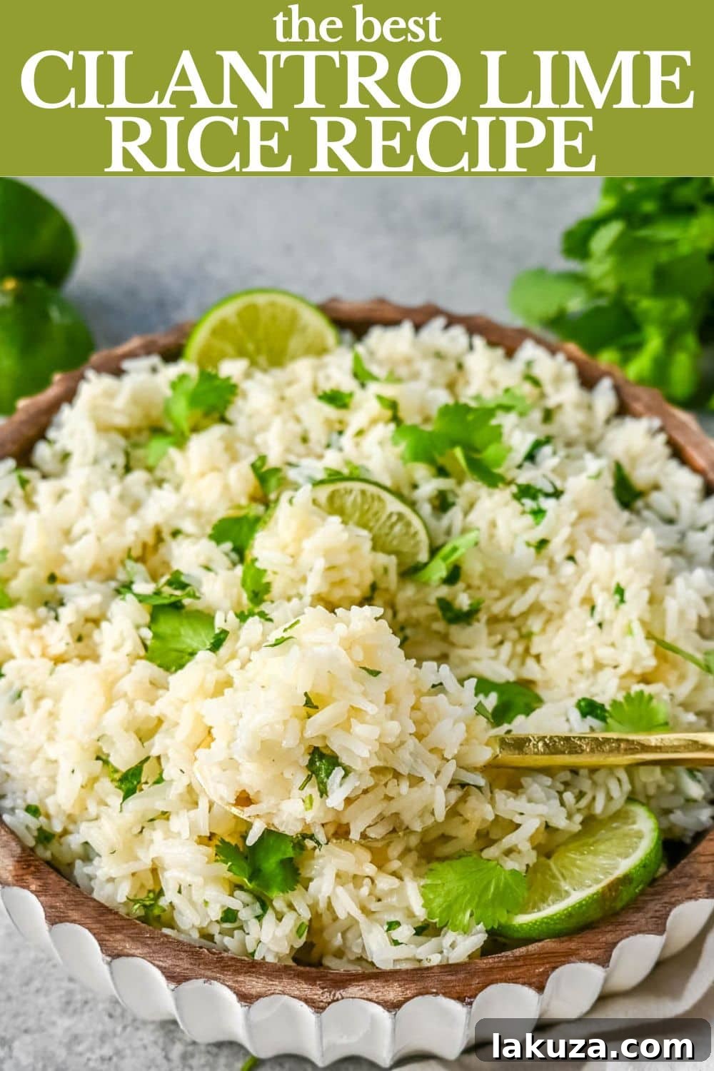 Zesty Cilantro Lime Rice 7 How to make the best homemade cilantro lime rice at home. This fluffy and flavorful cilantro lime rice is the perfect Mexican side dish recipe.