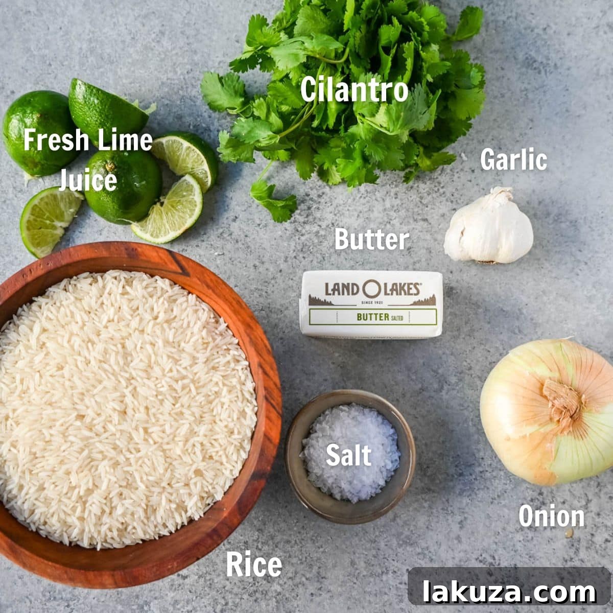 Zesty Cilantro Lime Rice 3 Cilantro Lime Rice Ingredients