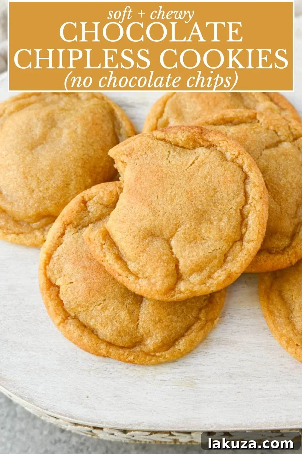 Naked Chocolate Chip Cookies 2 Chocolate Chipless Cookies (no chocolate chips). How to make the best brown butter chocolate chipless cookies without chocolate chips. These are rich, buttery, soft, and chewy cookies with no chocolate chips. I will share how to brown butter for perfect cookies.
