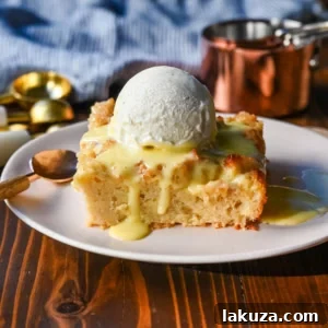 The best bread pudding recipe, an ultimate comfort dessert, featuring smooth vanilla bean custard absorbed by rich, day-old bread. Enhanced with warm spices and vanilla for creamy texture, topped with a crisp, golden crust. Served with homemade creme anglaise sauce and fresh whipped cream, it's the perfect comfort food dessert!