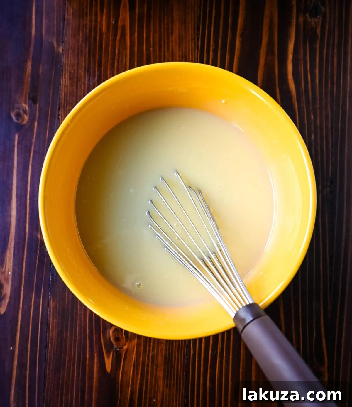 Golden Harvest Hillys Pumpkin Caramel Pie 9 Smooth white chocolate ganache, prior to combining with roasted pumpkin.