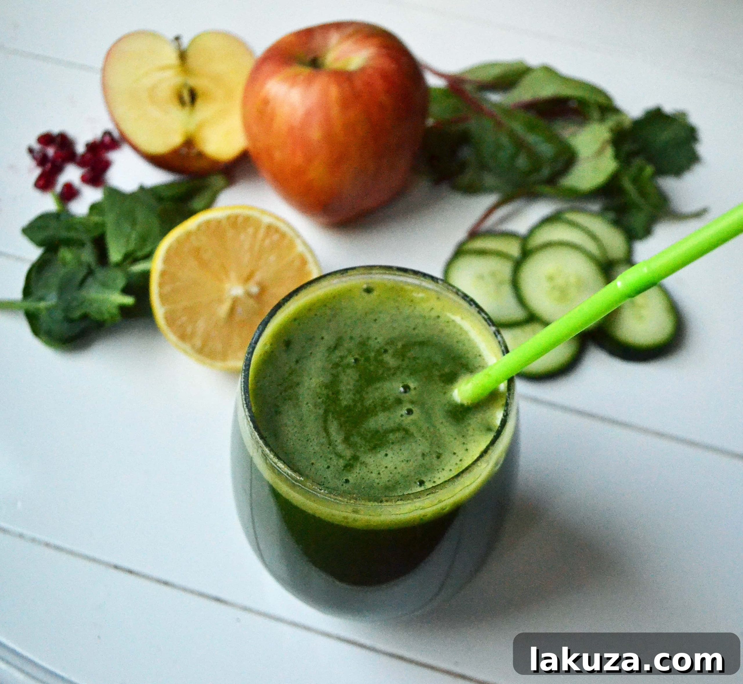 Youthful Glow Green Smoothie by Modern Honey - A delicious and nutritious way to start your day.