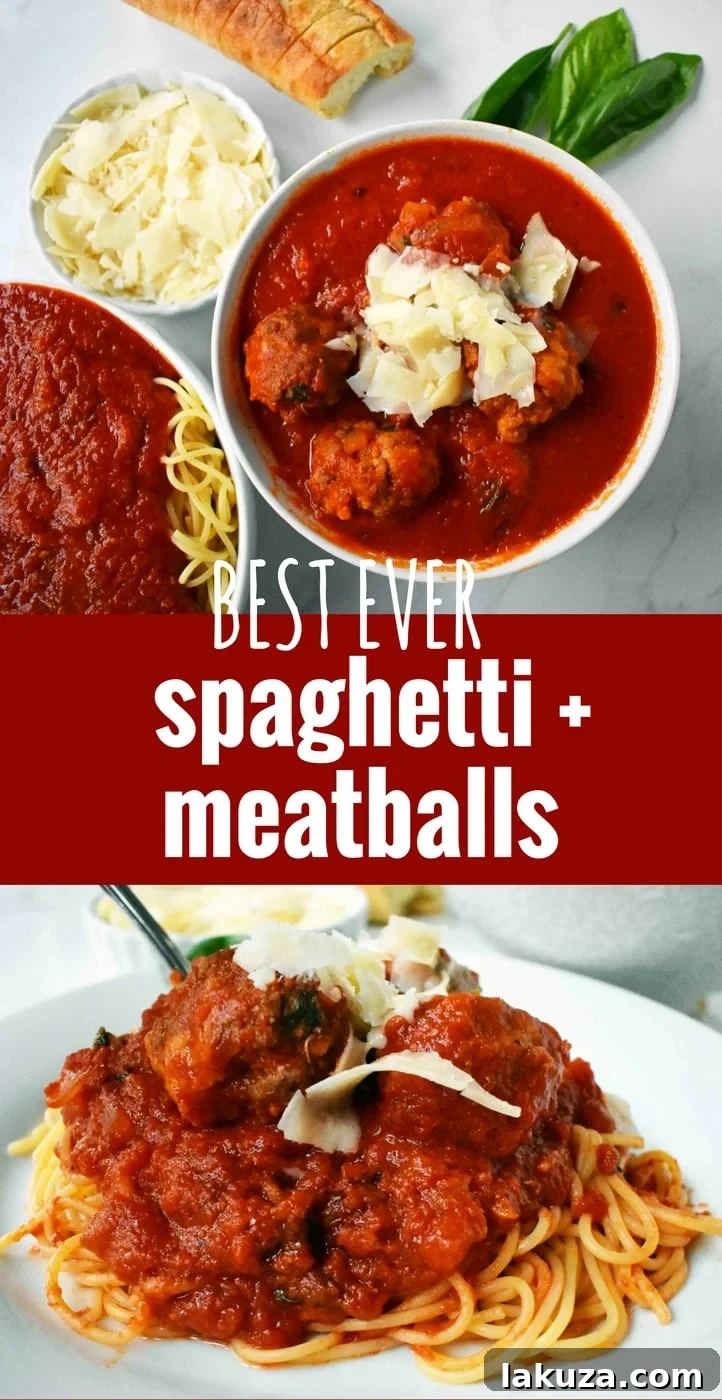Mama's Signature Spaghetti and Meatballs 8 Mama's Best Ever Spaghetti and Meatballs. How to make perfect meatballs at home with little tricks to make them tender. Restaurant-quality spaghetti and meatballs at home. www.modernhoney.com