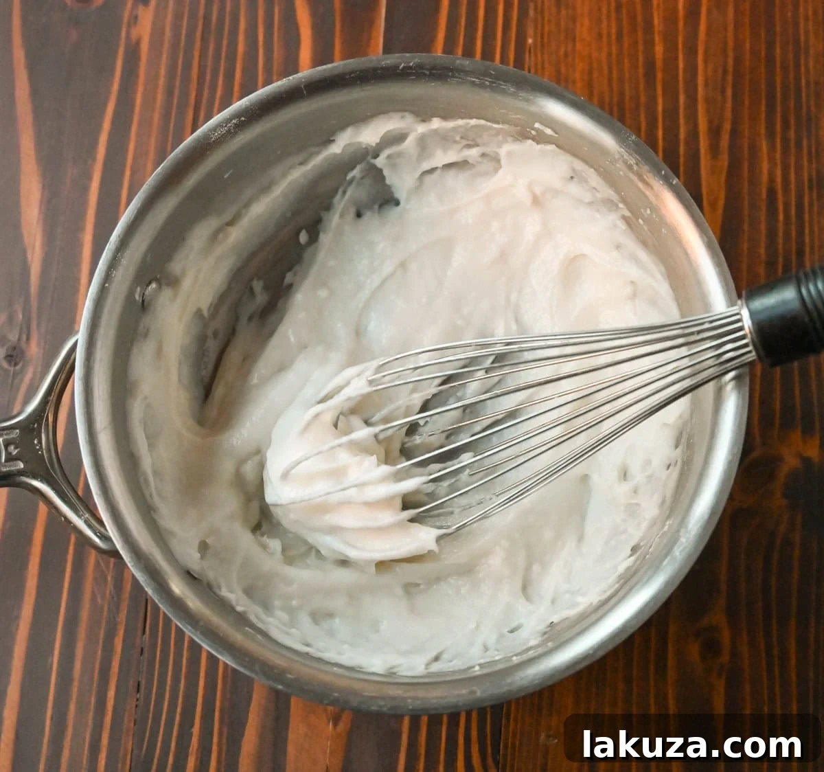 Pillowy Japanese Milk Buns 5 Tangzhong method: a pre-cooked flour and liquid paste, essential for making incredibly soft and tender Japanese milk bread dinner rolls.