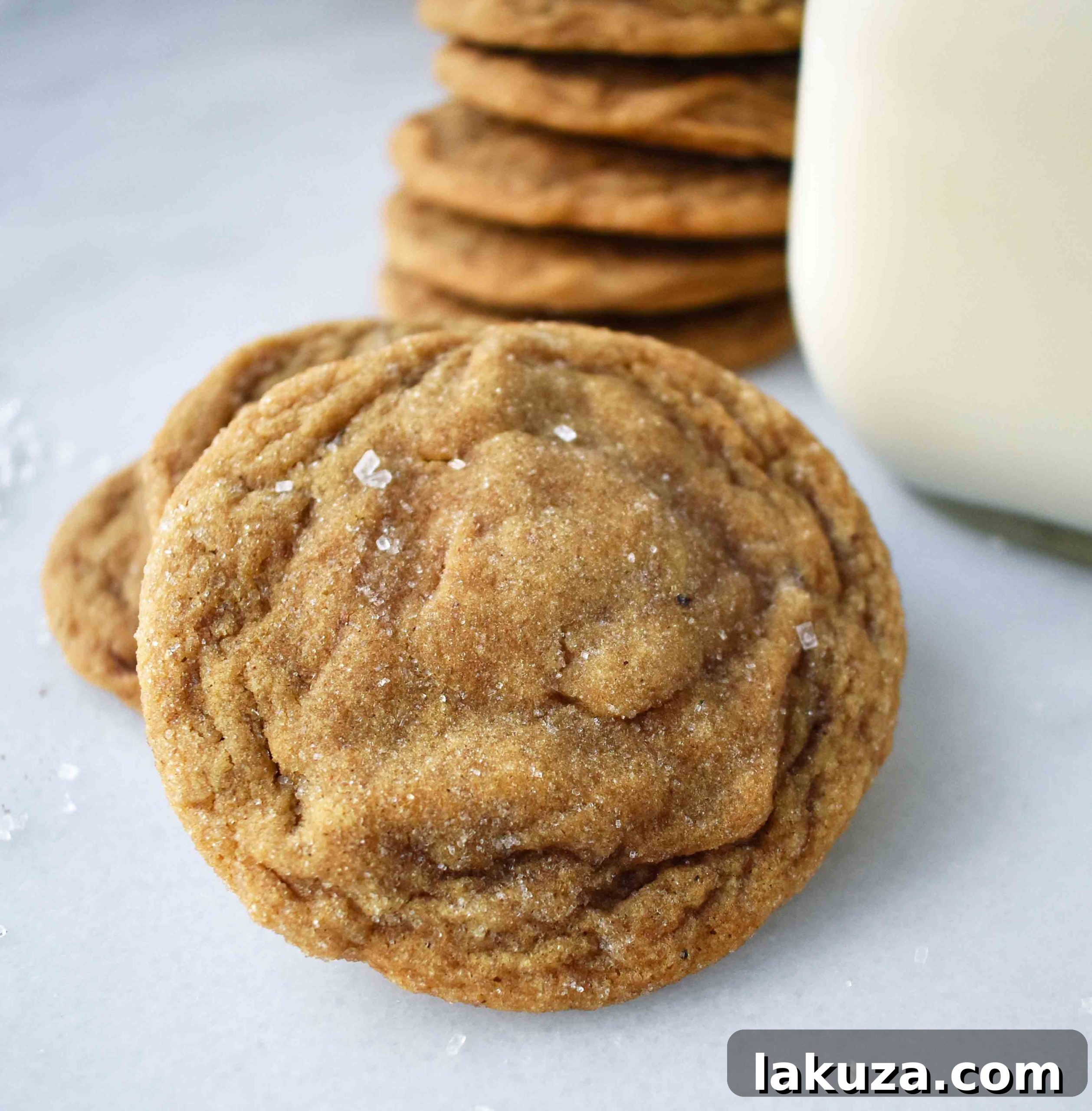Grandma Geri's Gingersnaps. Soft gingersnaps filled with spices and a secret ingredient. These cookies are so popular for a reason!