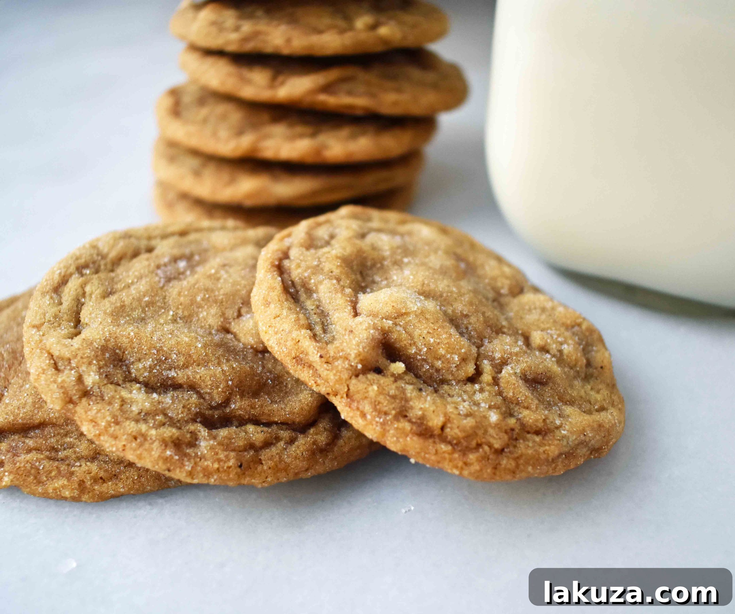 Grandma Geri's Gingersnaps. Soft gingersnaps filled with spices and a secret ingredient. These cookies are so popular for a reason!