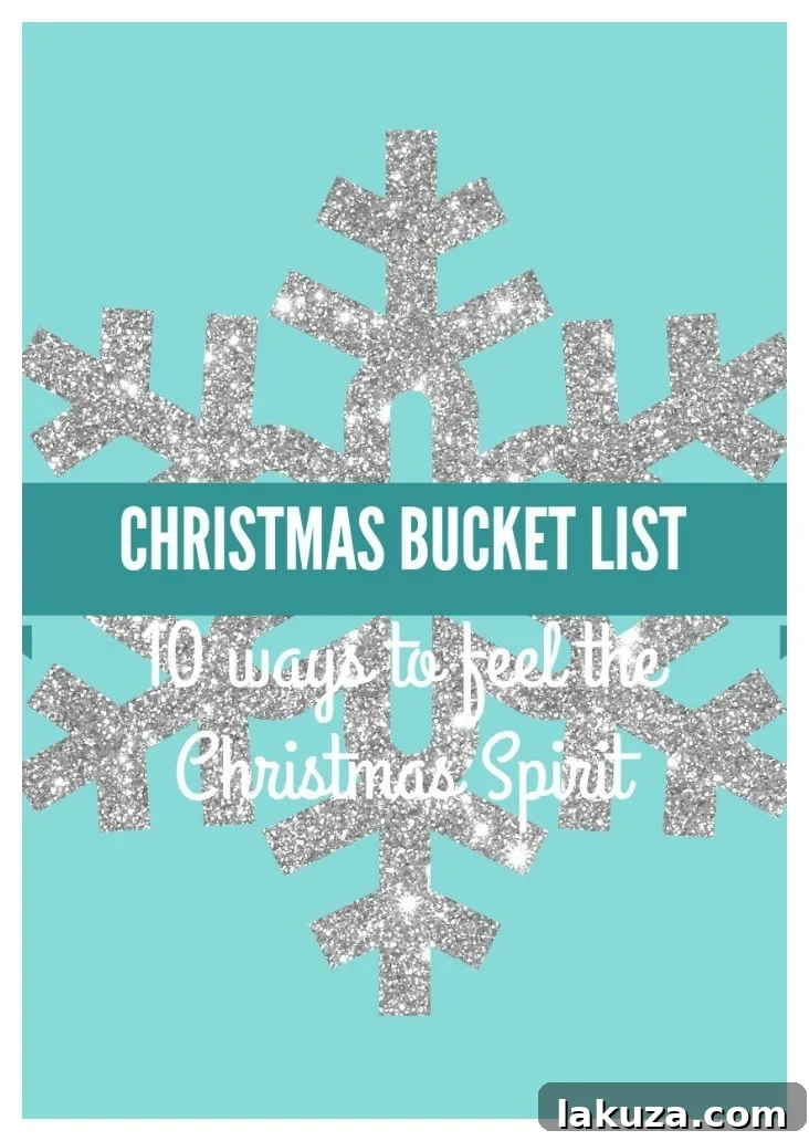 Holiday Happiness Hunt 22 Christmas Bucket List. 10 Ways to Feel the Christmas Spirit. Ideas on how to make Christmas extra magical with kids and celebrate the true meaning of Christmas.