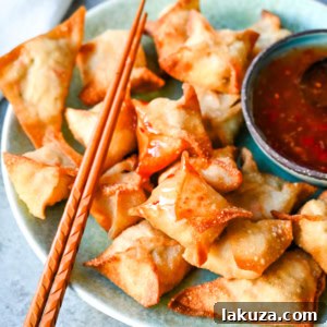Crab Rangoon, also known as crab wontons, is a popular appetizer often found in Chinese restaurants. These crispy, golden-fried pockets are filled with a creamy, flavorful mixture of crab, cream cheese, and seasonings, making them an easy and delicious appetizer recipe.